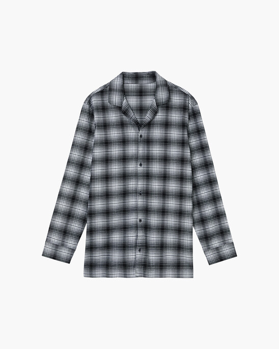Flannel Long Sleeve Button Down Shirt