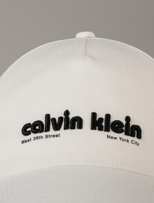 Graphic Nylon Baseball Cap, Brilliant White, hi-res
