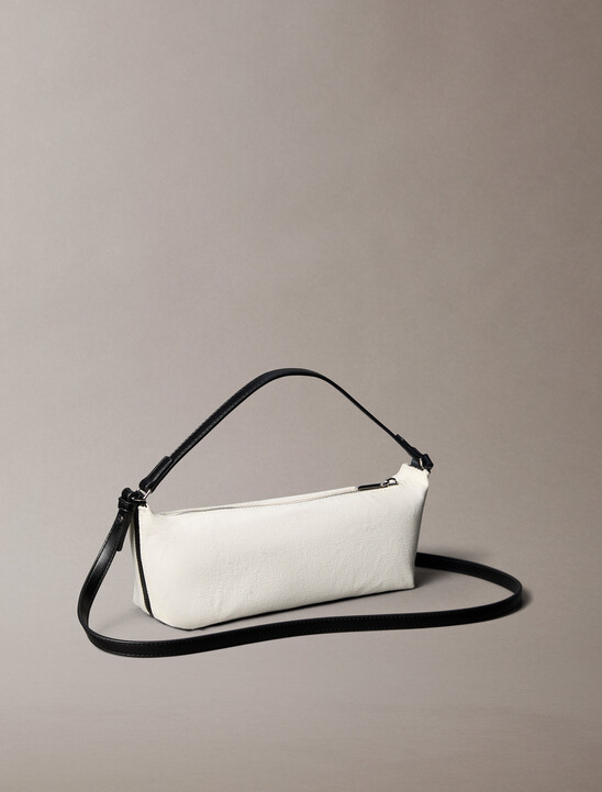 Graphic Canvas Convertible Bag