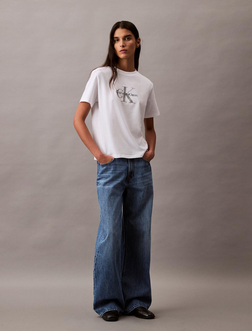 Monogram T-shirt, Brilliant White, hi-res