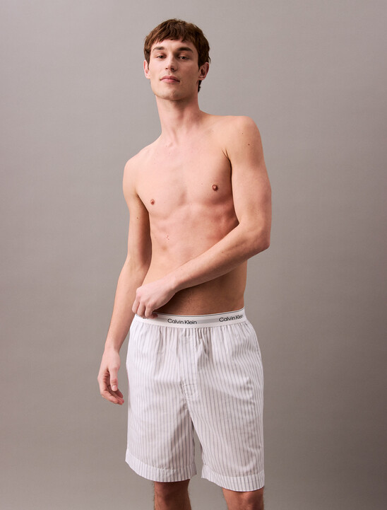 Cotton Poplin Sleep Short