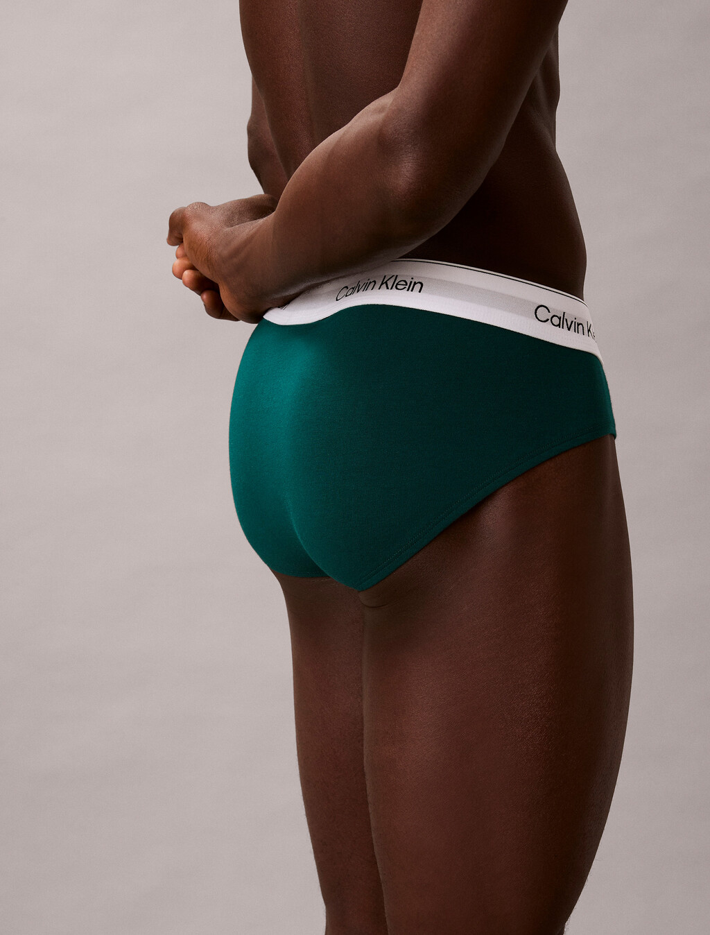 Icon Cotton Stretch Hip Briefs 3 Pack, Turf/Logo Split Stripe+Srout Green/Frozen Fjord, hi-res
