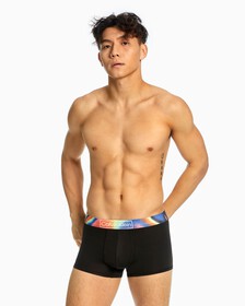 REIMAGINED HERITAGE PRIDE MICRO LOW RISE TRUNK, Black, hi-res
