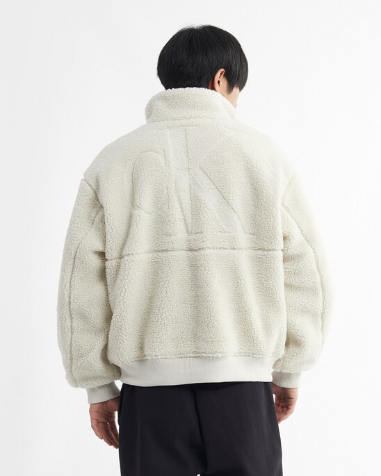 RECYCLED SHERPA FLEECE JACKET