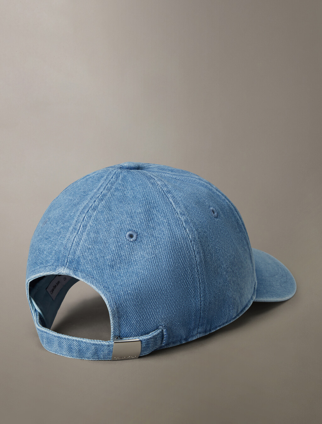 Monogram Denim Baseball Cap, New Blue, hi-res