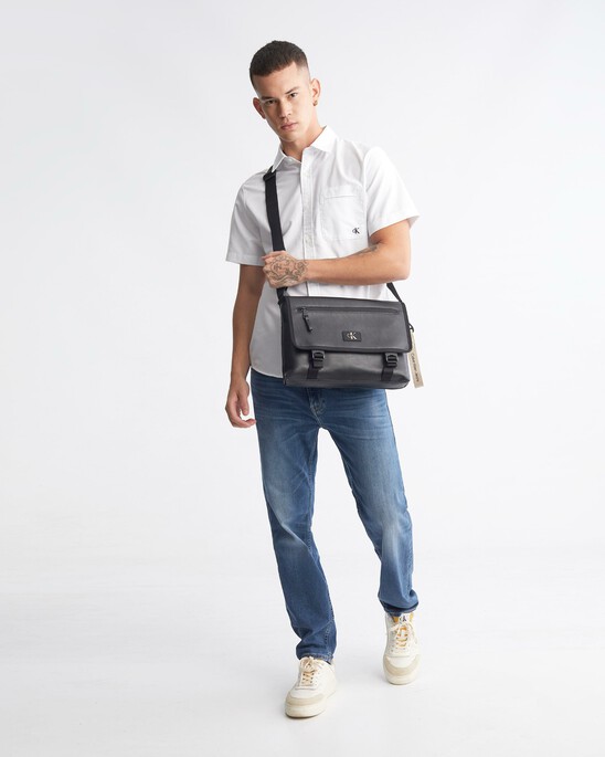 CKJ Tagged Messenger Bag
