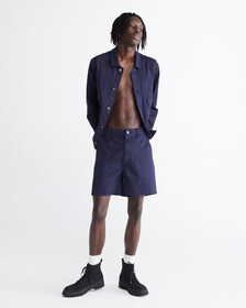STANDARDS OVERDYED DECK SHORTS, NAVY BLAZER-410, hi-res