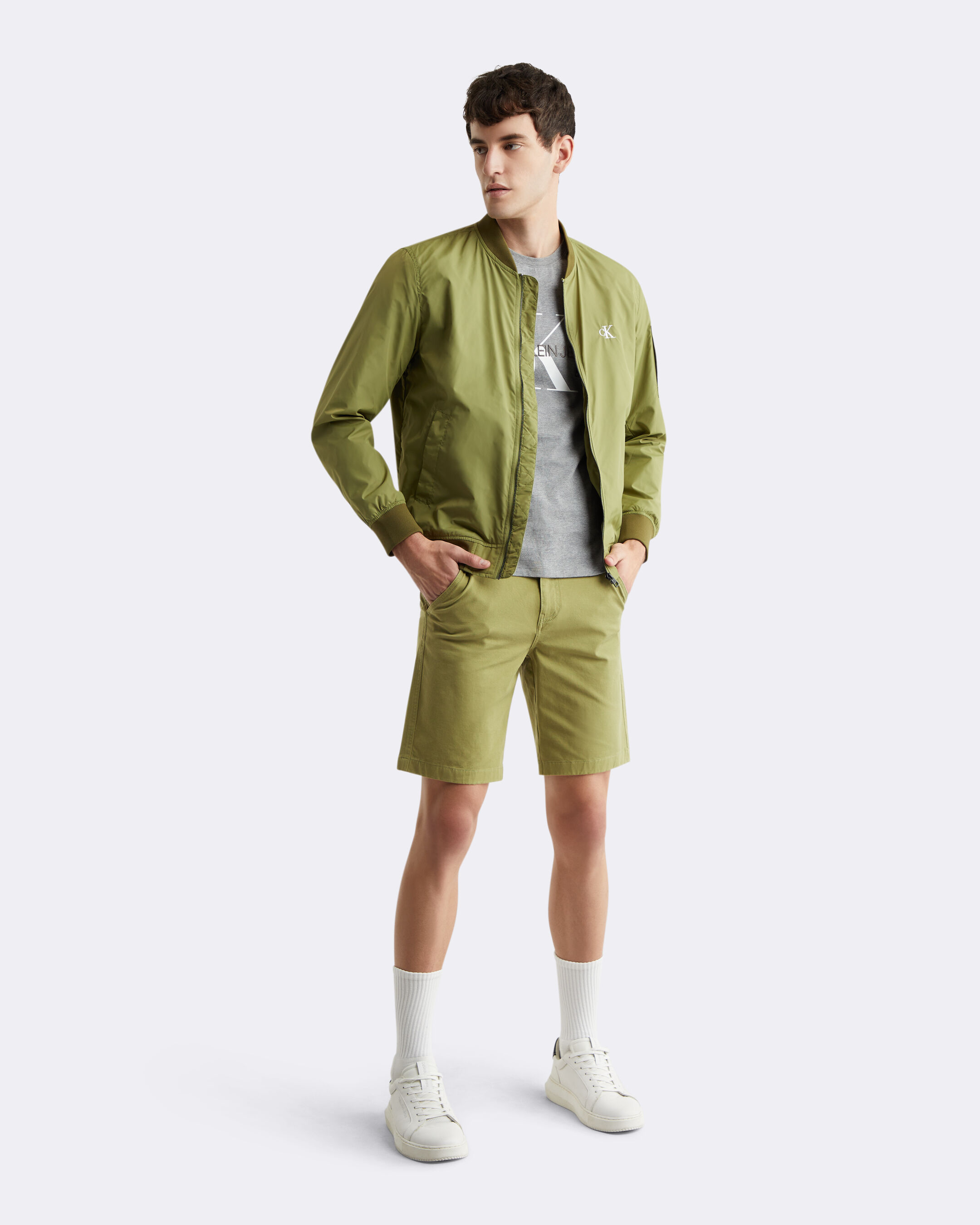 Straight chino shorts discount