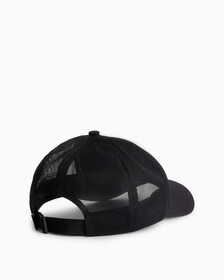 Organic Cotton Trucker Cap, BLACK, hi-res