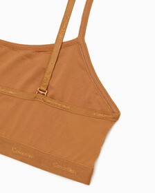 Neo Nudes Unlined Bralette, SANDALWOOD, hi-res