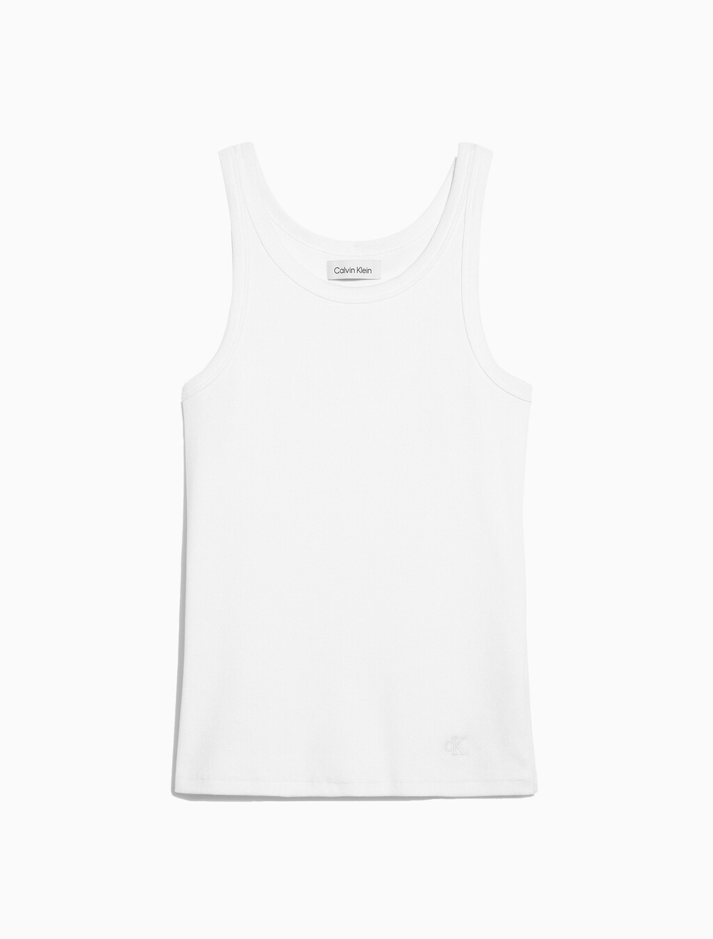 Contour Rib Tank, Brilliant White, hi-res