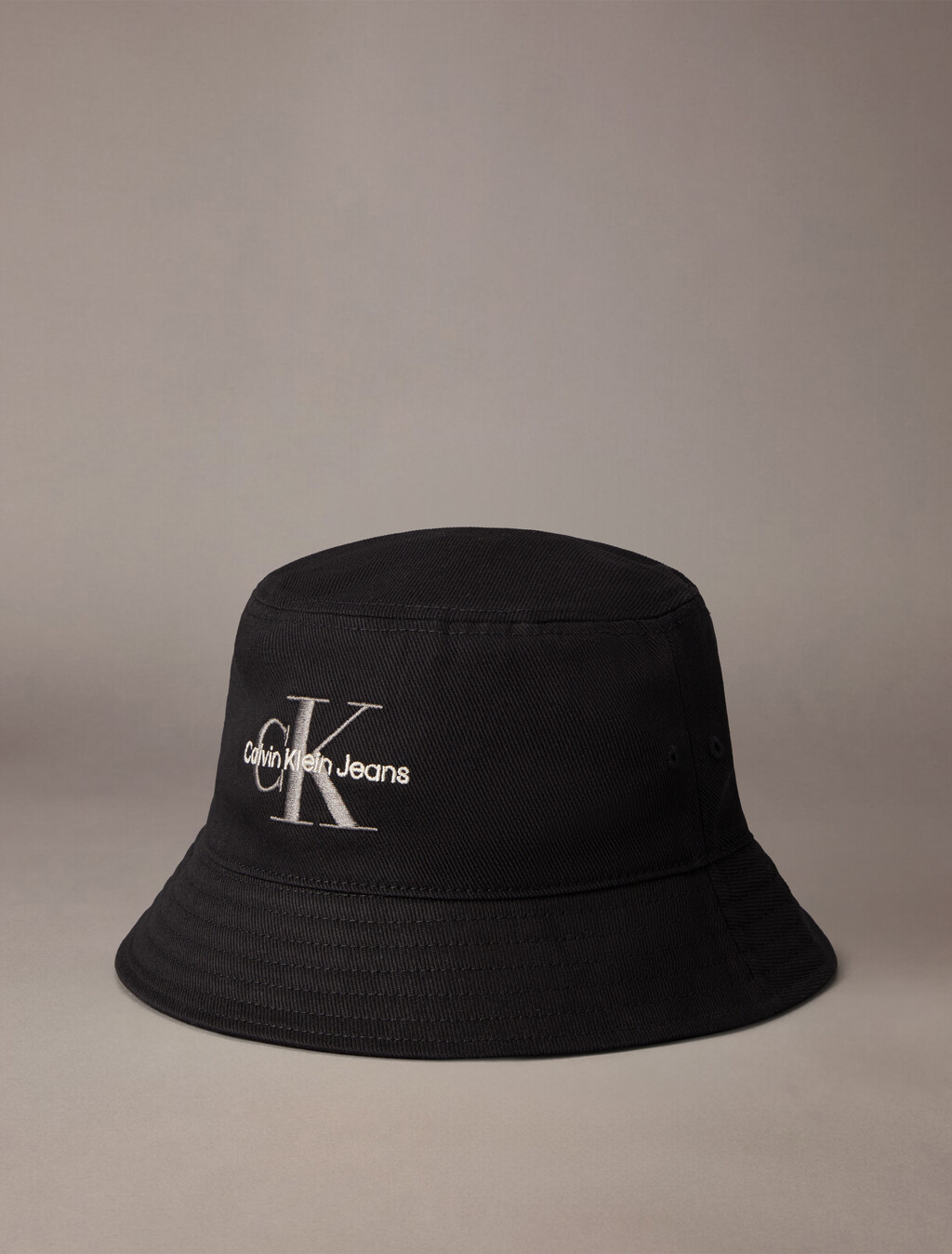 Monogram Bucket Hat, Black, hi-res
