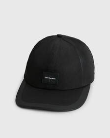 RECYCLED TWILL CAP, Black, hi-res