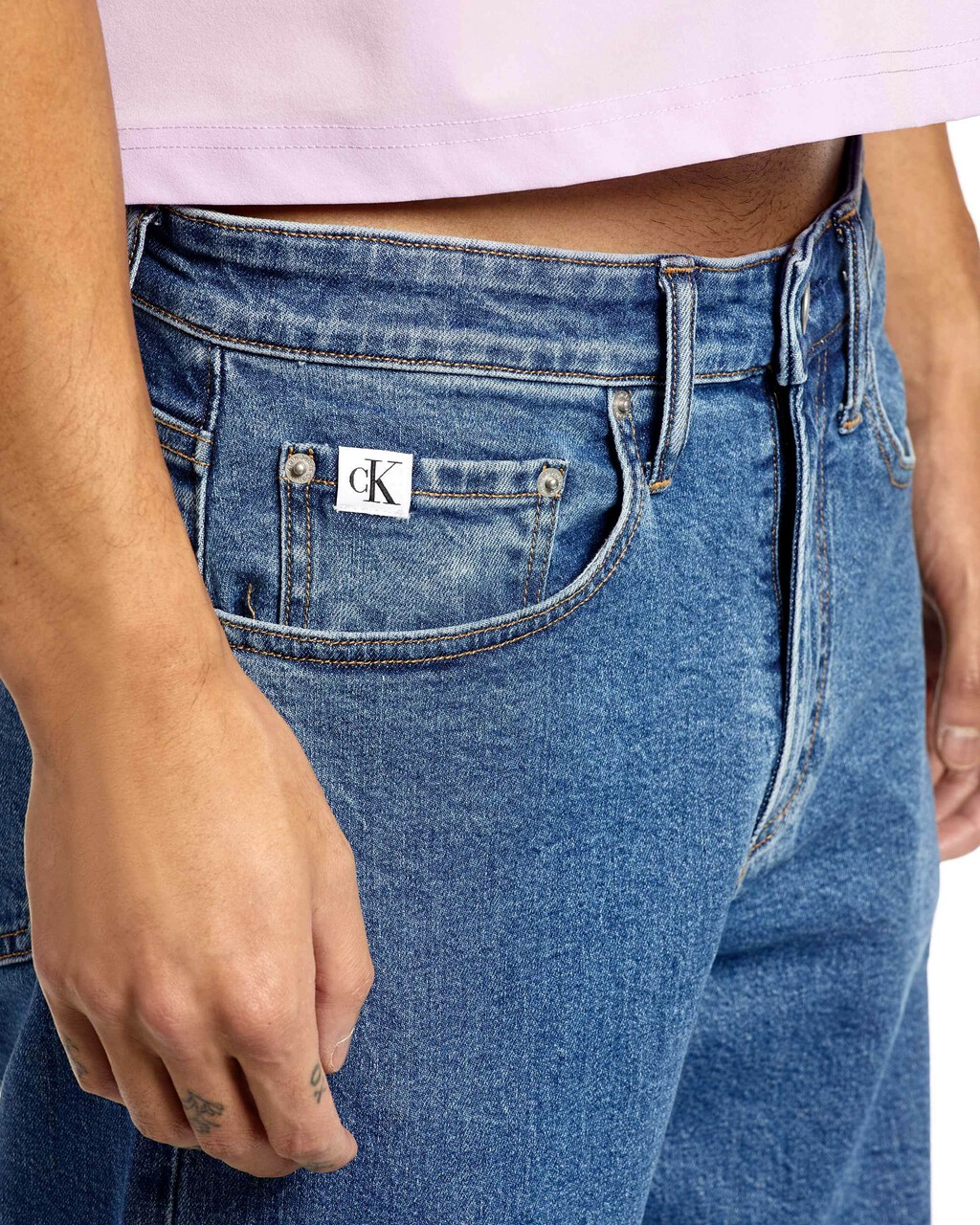 90S LOOSE ICONIC JEANS, Iconic Light Blue, hi-res