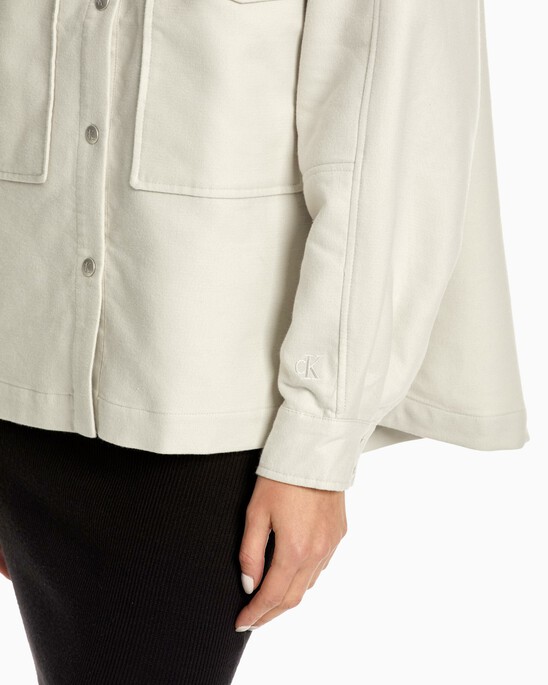 Relaxed Cotton Shacket