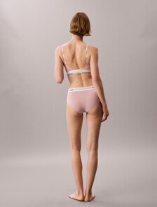 Wirefree Push Up Bra - Icon Cotton Modal, Hawaii Orchid, hi-res
