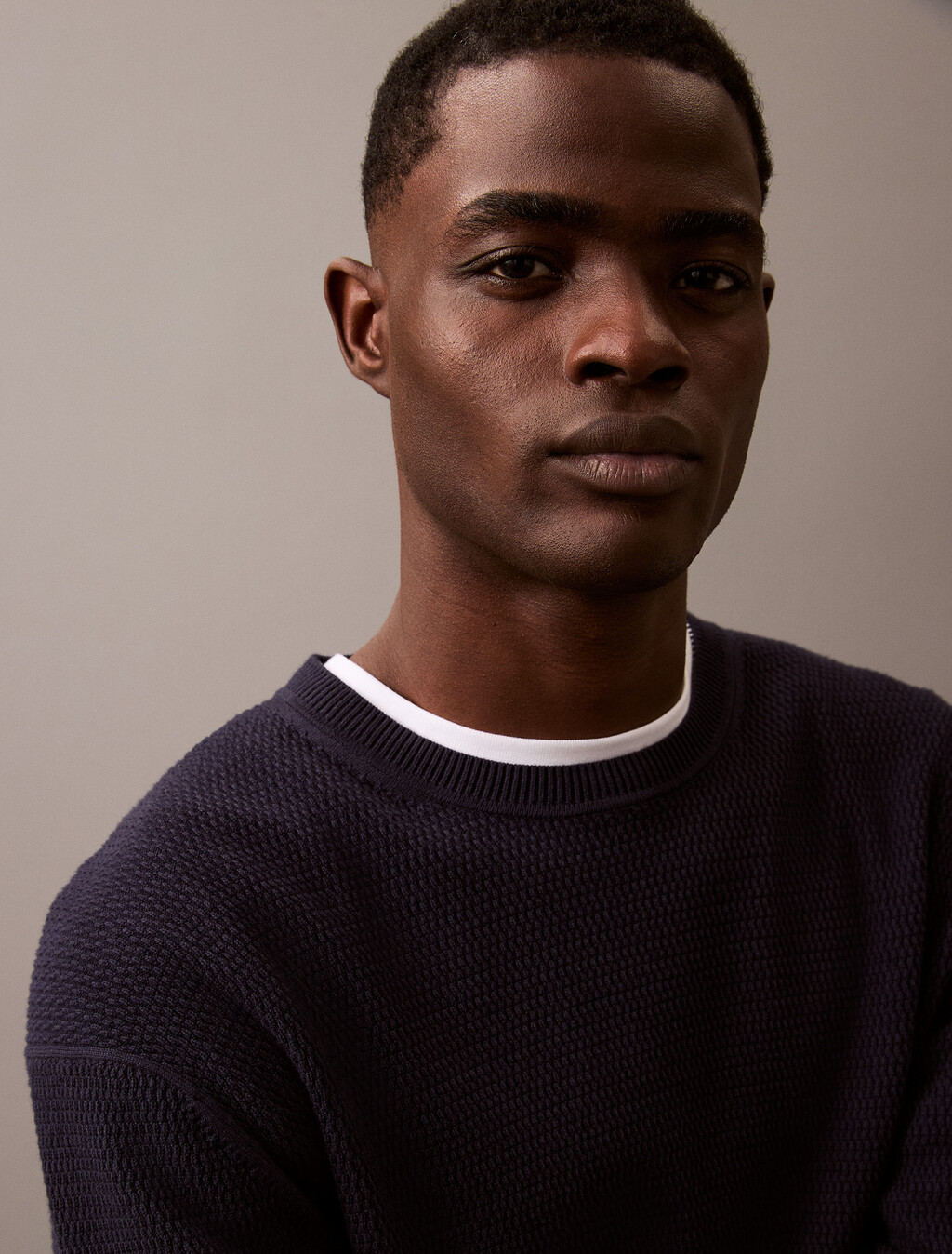 Textured Jumper, Baritone Blue, hi-res