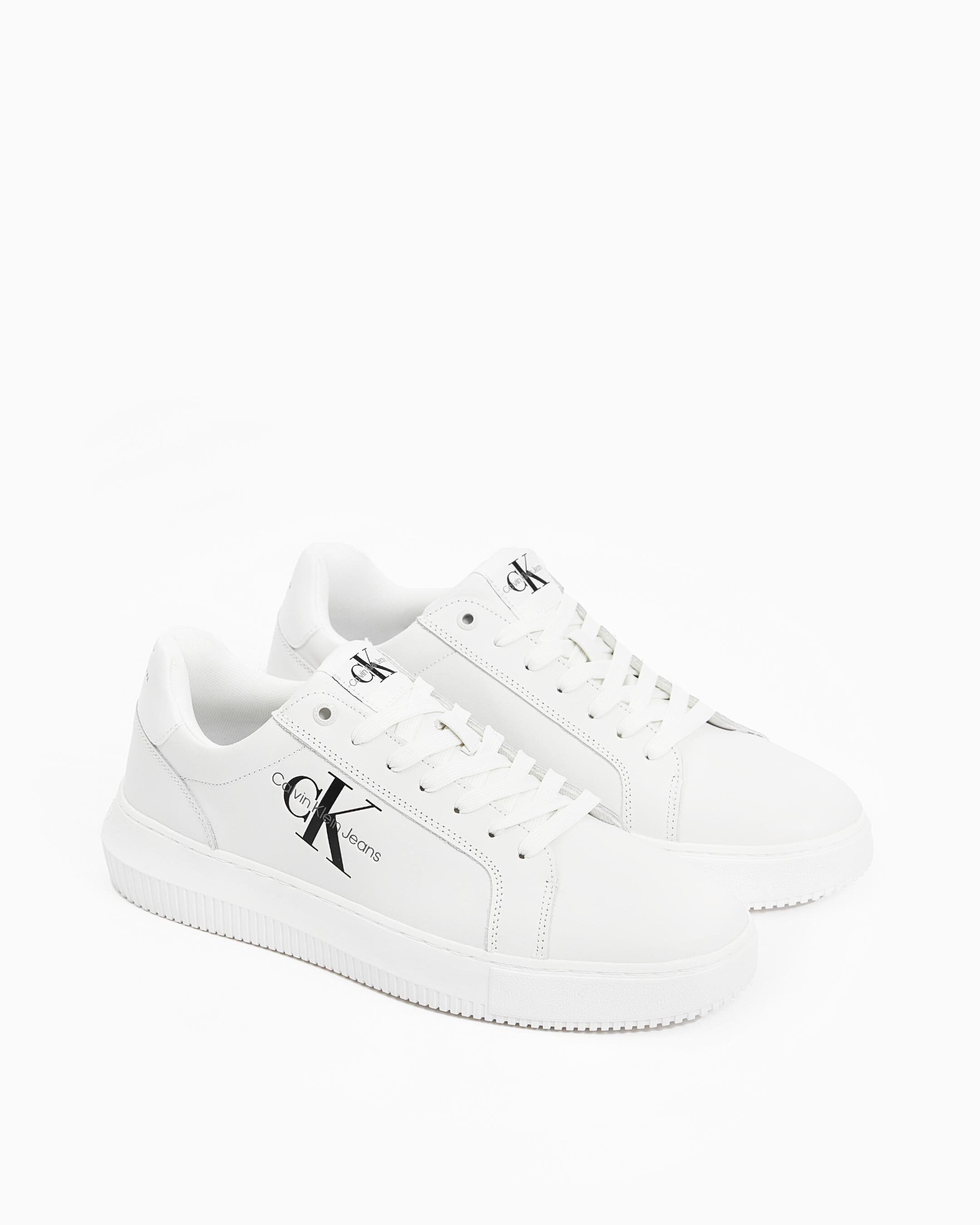 Calvin klein trainers white shop