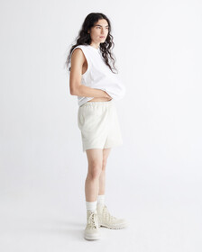 Standards Fleece Shorts, Bone White, hi-res