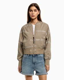LIGHTWEIGHT REVERSIBLE BOMBER JACKET, Perfect Taupe, hi-res