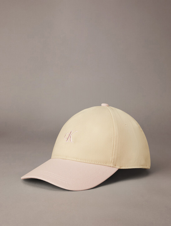 Color Block Monogram Cap