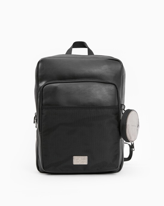 Tagged Slim Square Backpack
