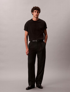 CK Emblem Patch Tee, Black, hi-res