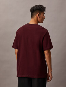 Varsity CK Badge Crewneck Tee, Renaissance Red, hi-res