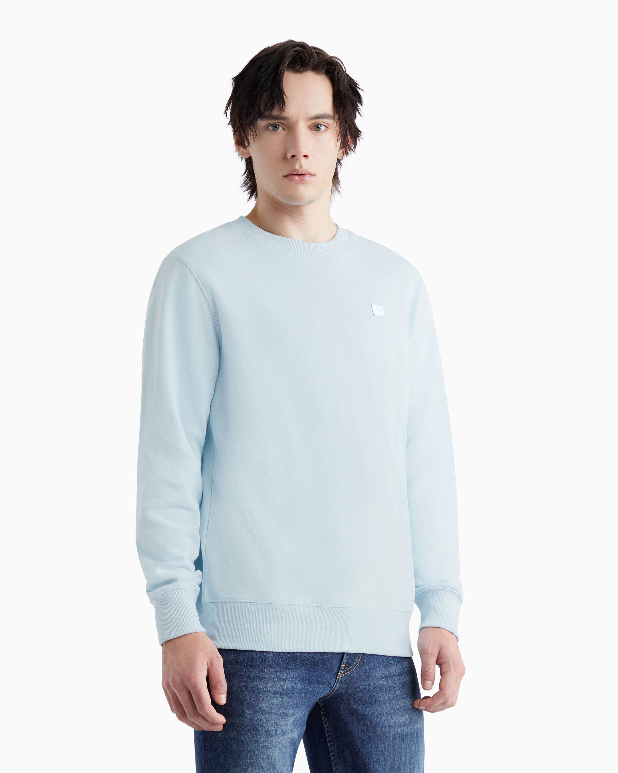 Calvin klein reverse logo sweatshirt 2025
