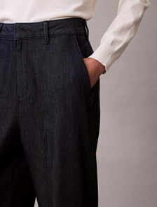 Ultra High Denim Trousers, DARK RINSE, hi-res