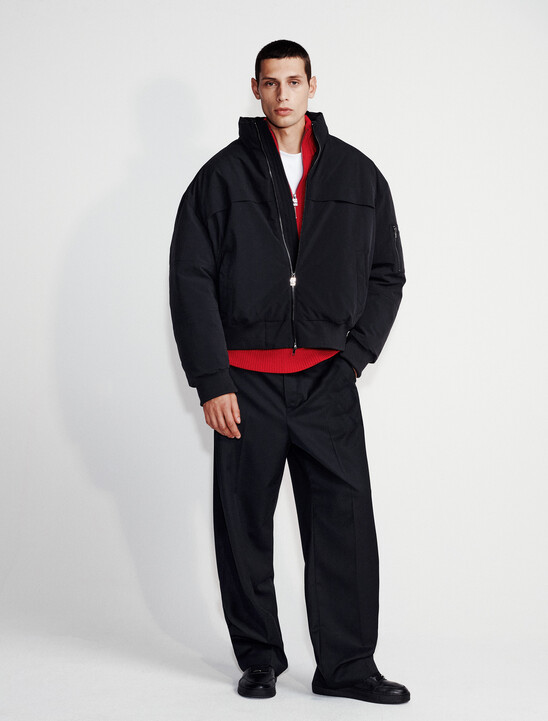 Padded Bomber Jacket