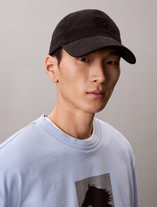 Lunar New Year Terry Emblem Baseball Cap, Black, hi-res