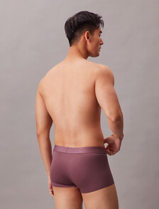 CK Black Microfiber Stretch Low Rise Trunk, Berry Wild, hi-res