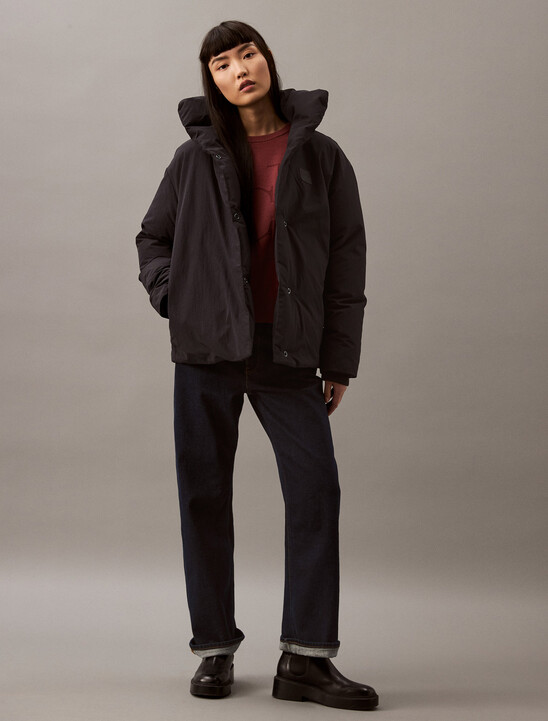 Heavyweight Cropped Puffer Coat