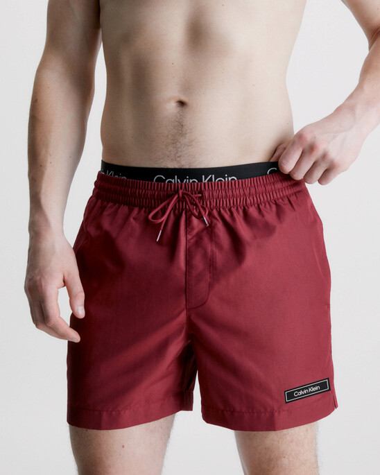 Core Solids Double Waistband Swim Shorts