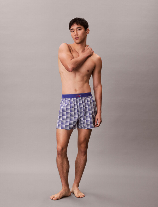 CK X Cotton Monogram Slim Boxer
