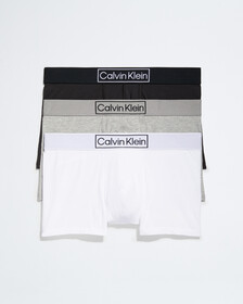 REIMAGINED HERITAGE TRUNKS 3 PACK, BLACK/GREY HEATHER/WHITE, hi-res