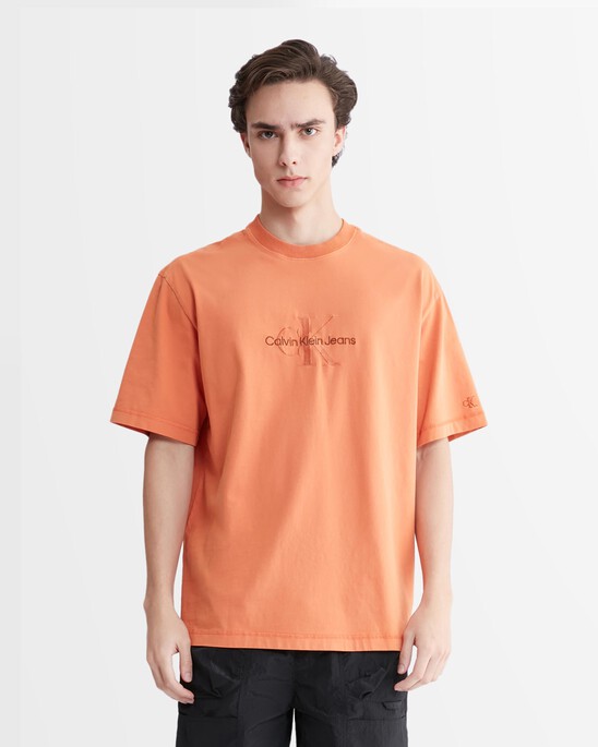 Mineral Dye Relaxed Monologo Tee