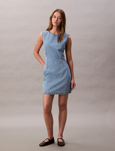 Open Back Cap Sleeve Dress, HUNTINGTON, hi-res
