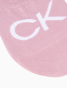 Monogram No Show Liner Socks, DAWN PINK, hi-res