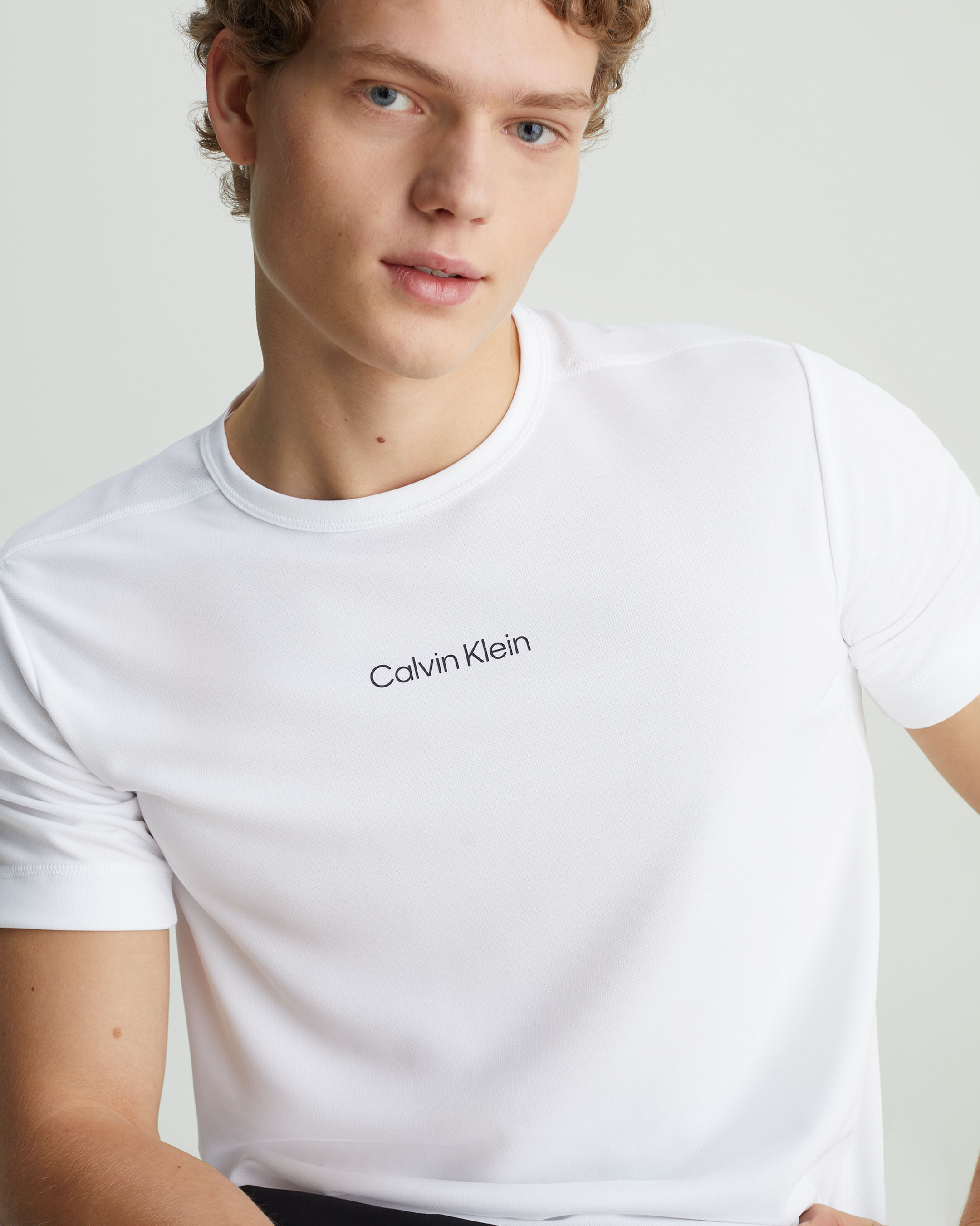 Gym T Shirt white Calvin Klein Singapore