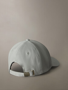 Monogram Baseball Cap, Mirage Gray, hi-res