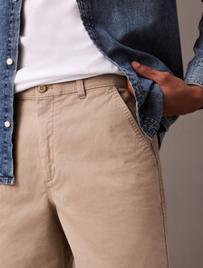 Signature Cotton Chino Short, Vintage Khaki, hi-res