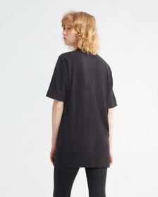 Oversized T-Shirt Dress, BLACK BEAUTY, hi-res