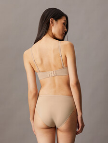 Perfectly Fit Lightly Lined Strapless Bra, Cedar, hi-res