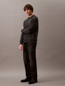 Classic Cotton Fleece Sweatshirt, 070 CHARCOAL HEATHER, hi-res