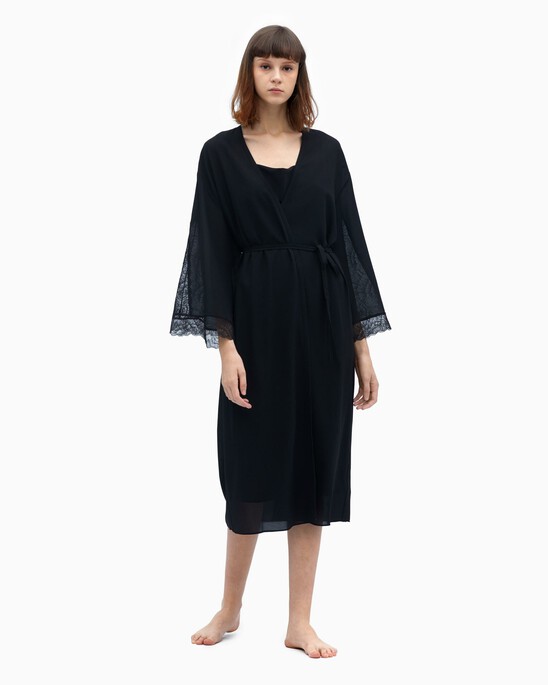 CK BLACK CAMELLIA ROBE