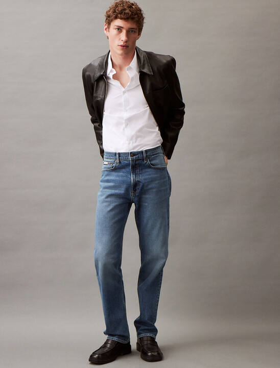 Standard Straight Fit Tinted Stone Jeans