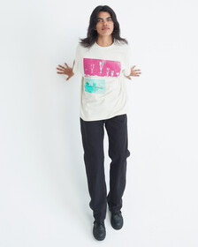 Standards Trophies Collage T-Shirt, Bone White, hi-res