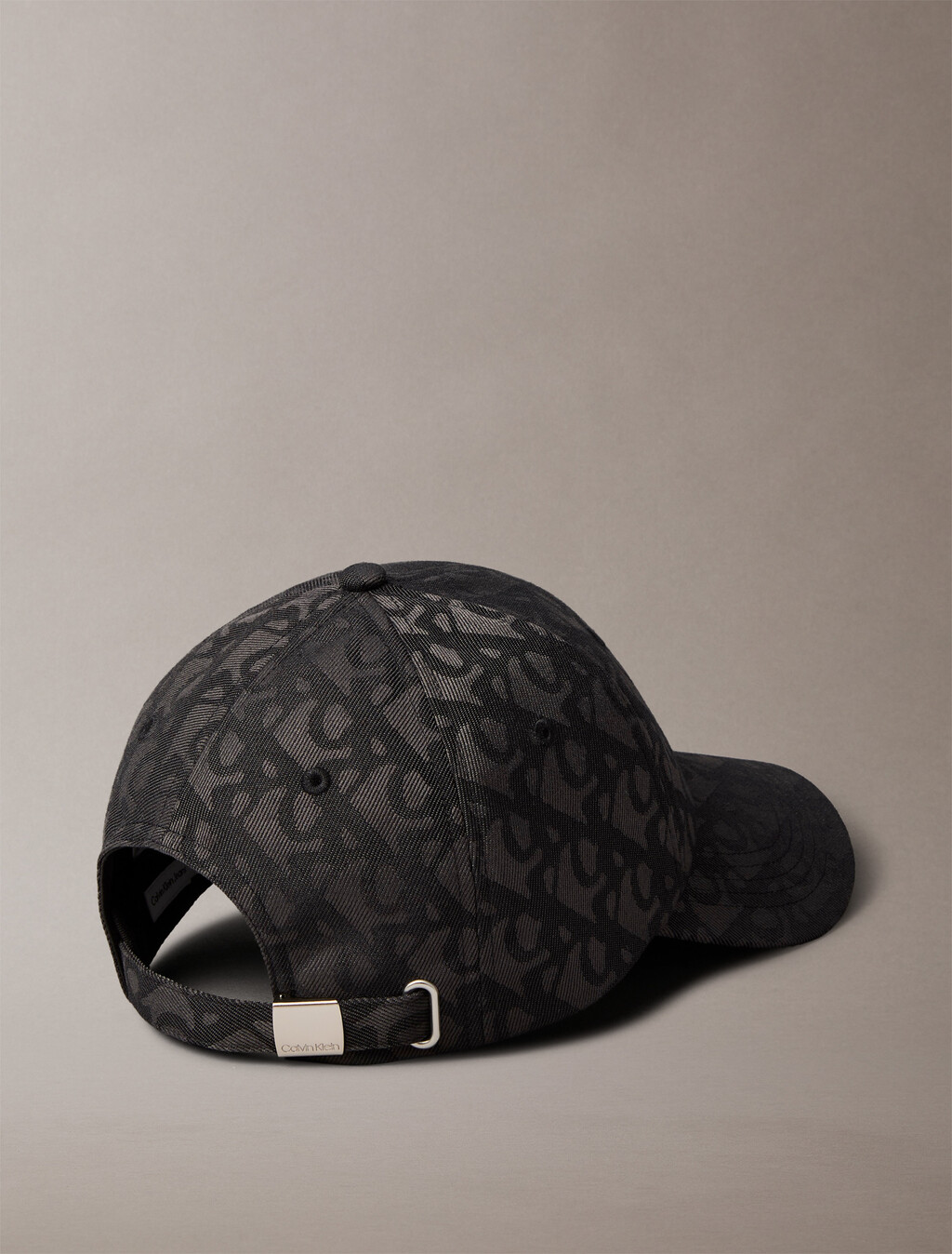 Logo Jacquard Cap, Black, hi-res